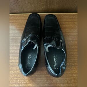 Majestic Black Men's Shoes